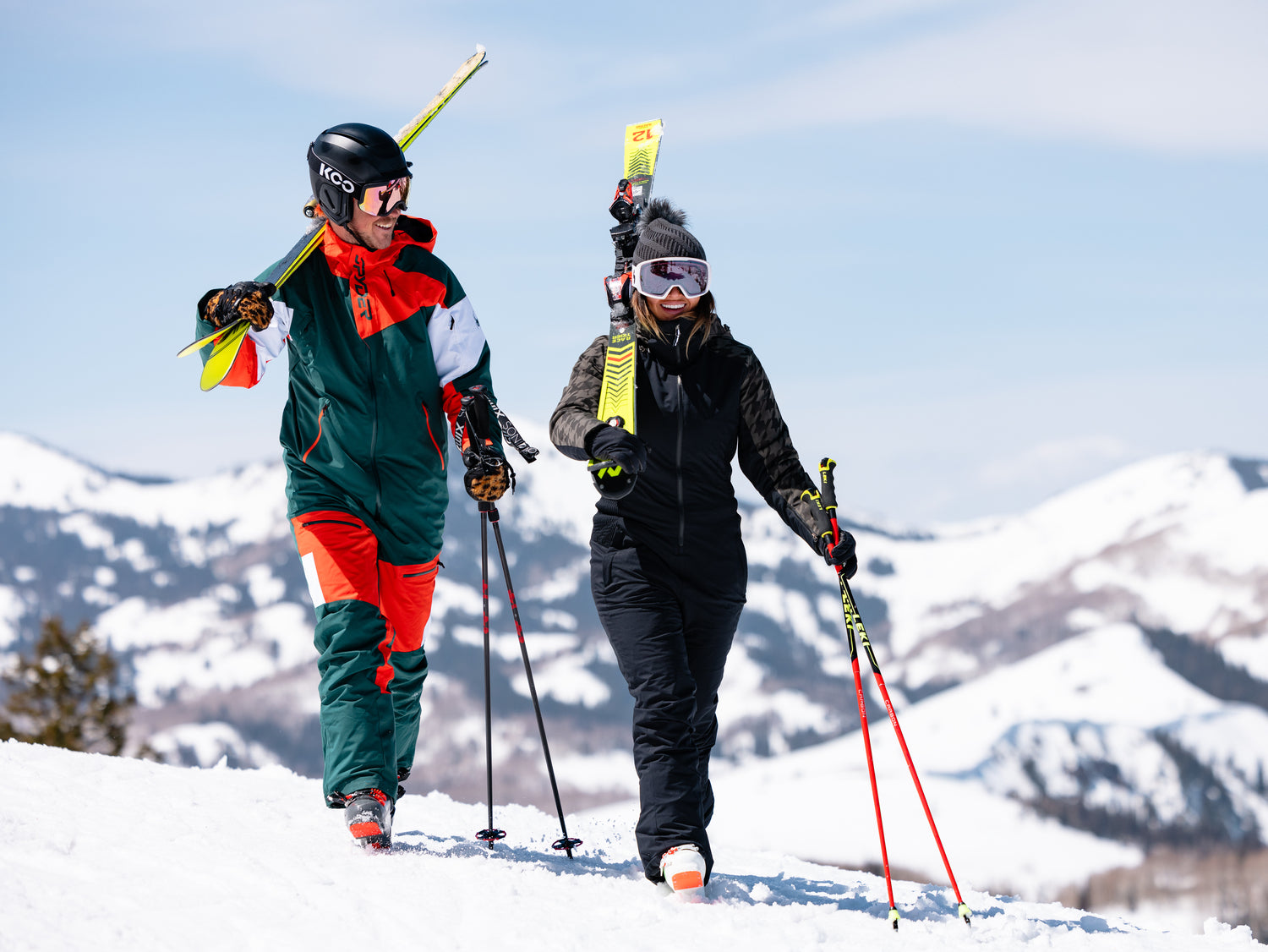 Ski outfit including boots, ski googles and hotsell gloves