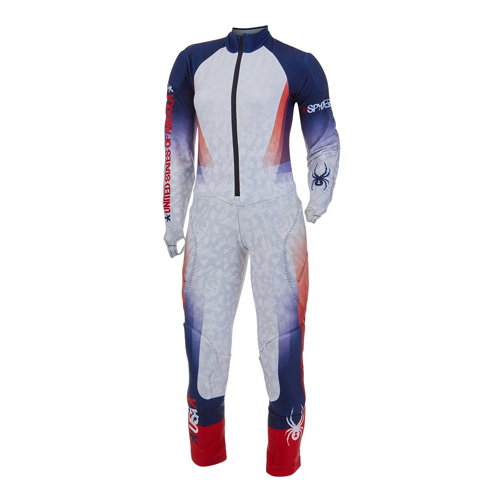 Nine Ninety Ski Racing Suit - National (Blue) - Womens | Spyder