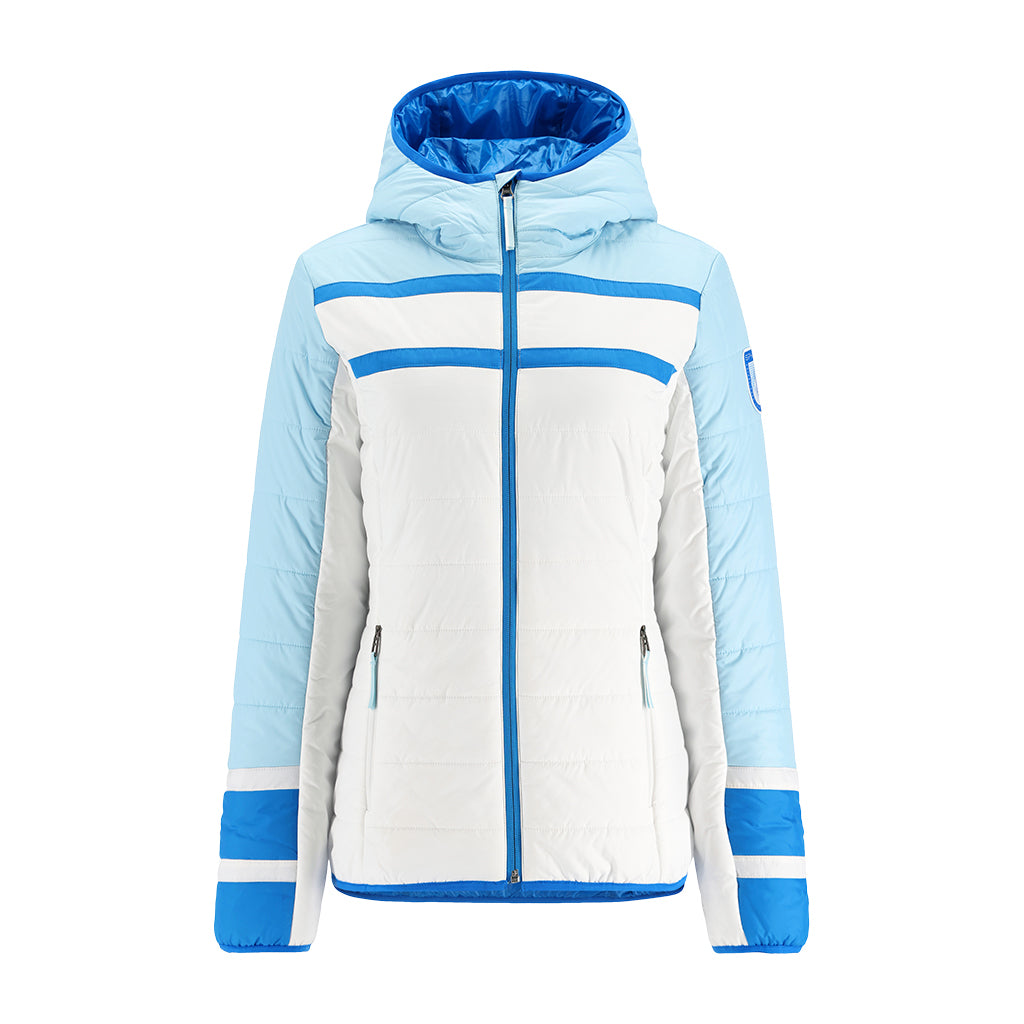 Customized Spyder Women's Polar / White Transport Soft Shell Jacket