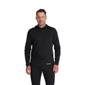 Mens Stretch Charger Hoodie - Black