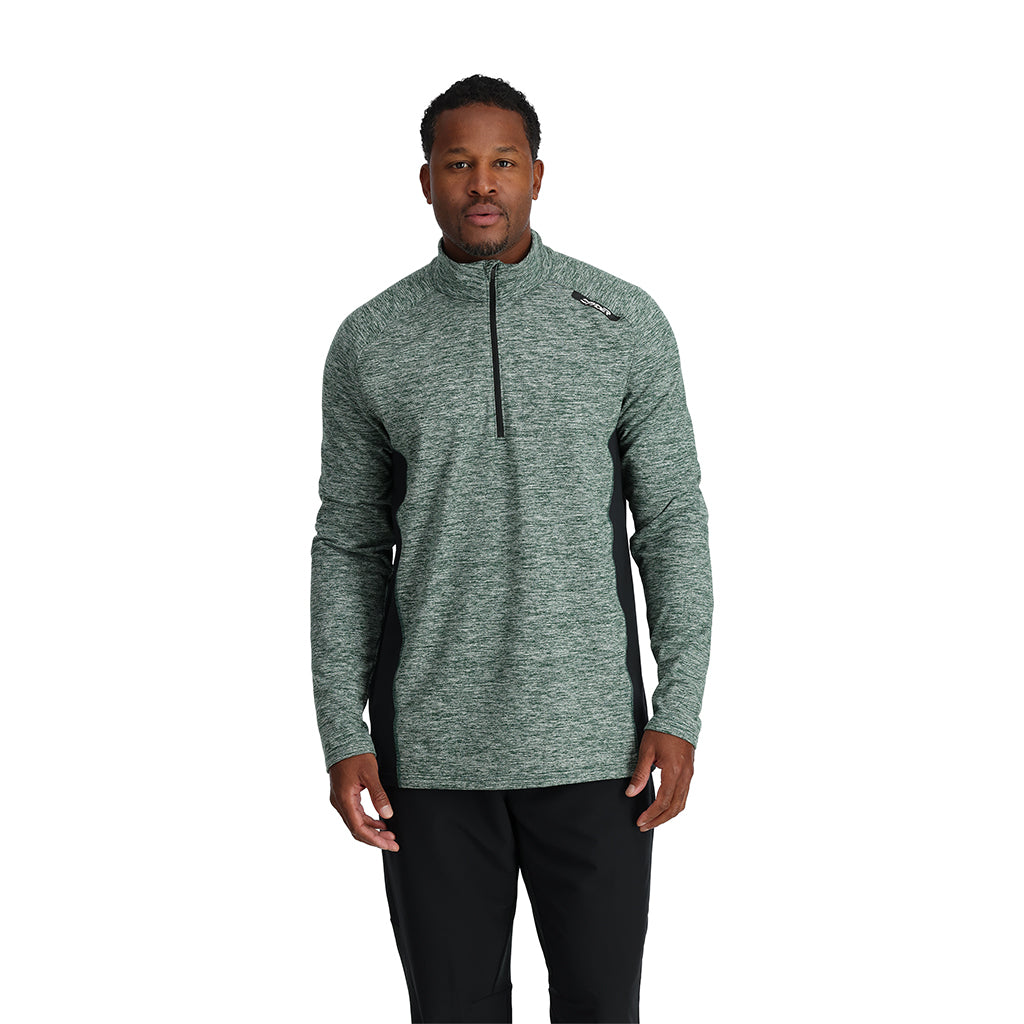 Mens Accord Half Zip - Cypress Green – Spyder