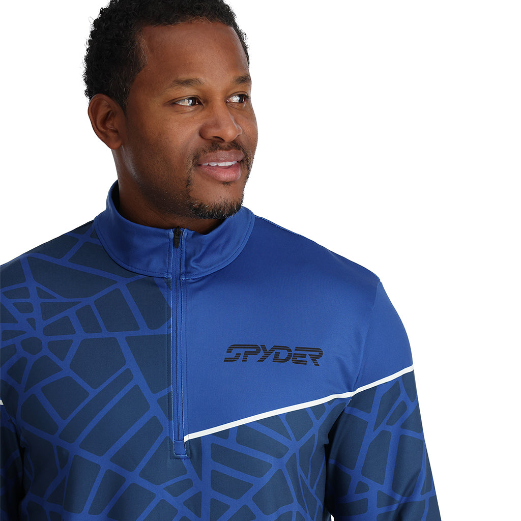 Mens Vital Half Zip - Electric Blue – Spyder