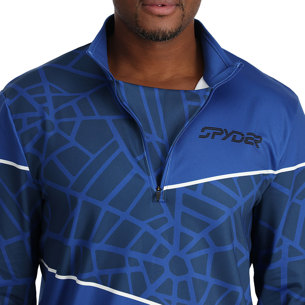 Mens Vital Half Zip - Electric Blue