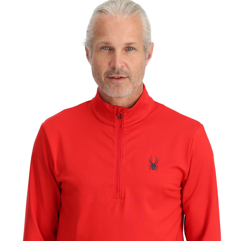 Mens Prospect Half Zip - Spyder Red