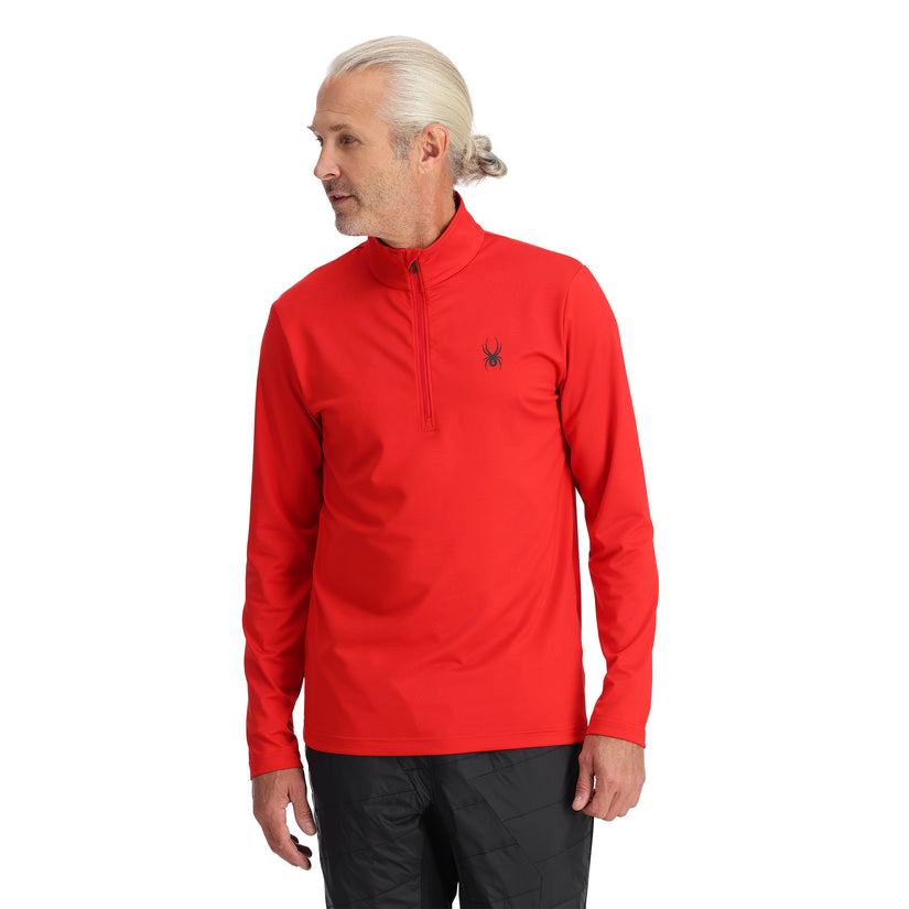 Mens Prospect Half Zip - Spyder Red