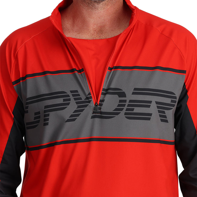 Mens Paramount Half Zip - Volcano – Spyder