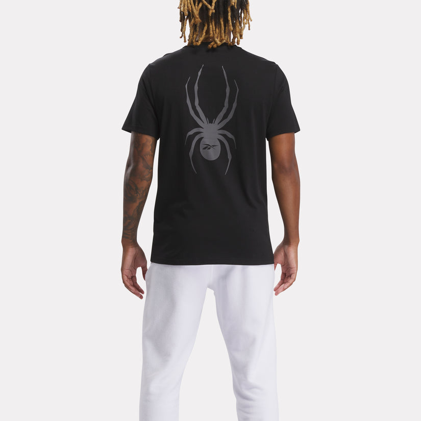 Unisex Spyder X Reebok Collab Tee - Black