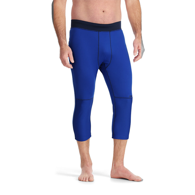 Mens Stretch Charger 3/4 Pant - Electric Blue