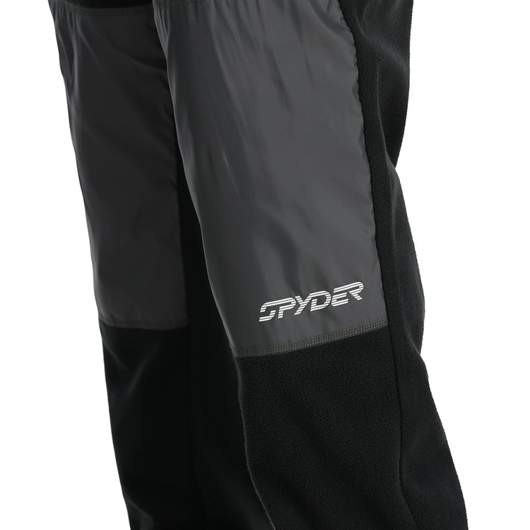 Spyder Active Thick Warm Fleece Lined Leggings Pants Size M Black