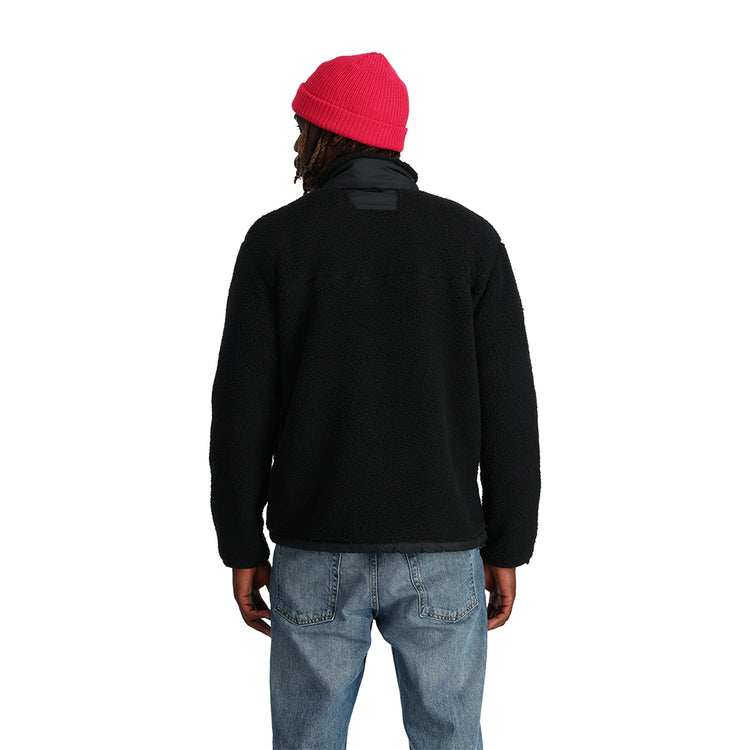 SPYDER: Black Full-Zip Performance Fleece Jacket/SPFED113: Mens Size Small  - NWT