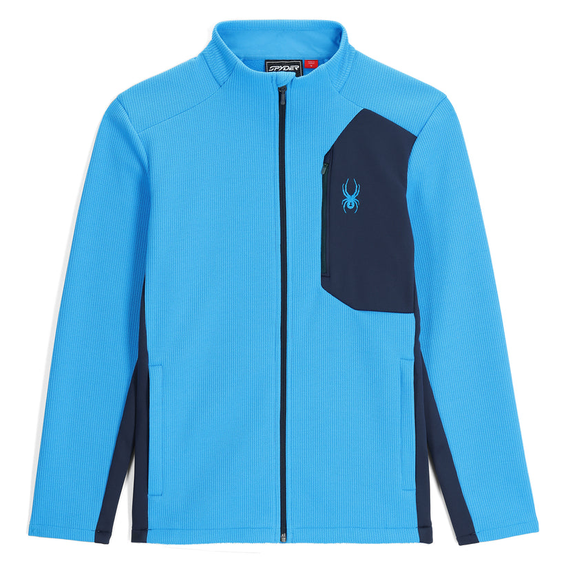 Mens Bandit Full Zip - Aether Blue