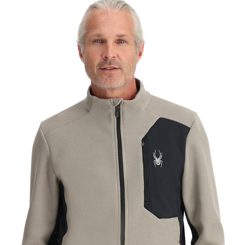 Mens Bandit Full Zip - Concrete