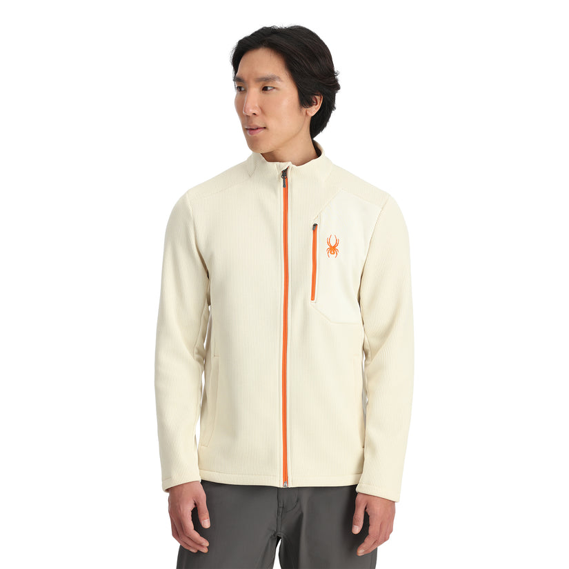 Mens Bandit Full Zip - Vanilla Latte