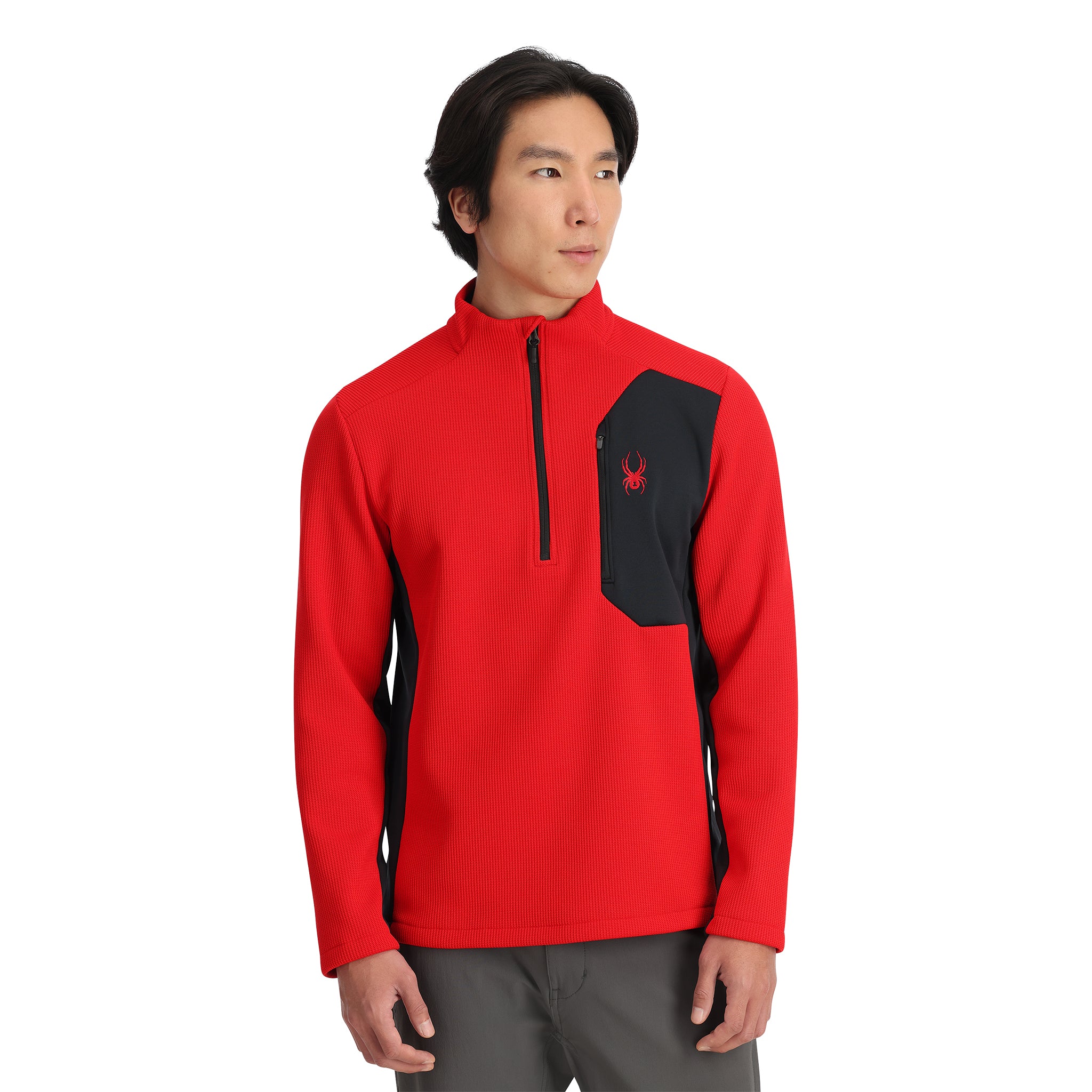 Spyder high quality Men’s Double Knit Half Zip Jacket