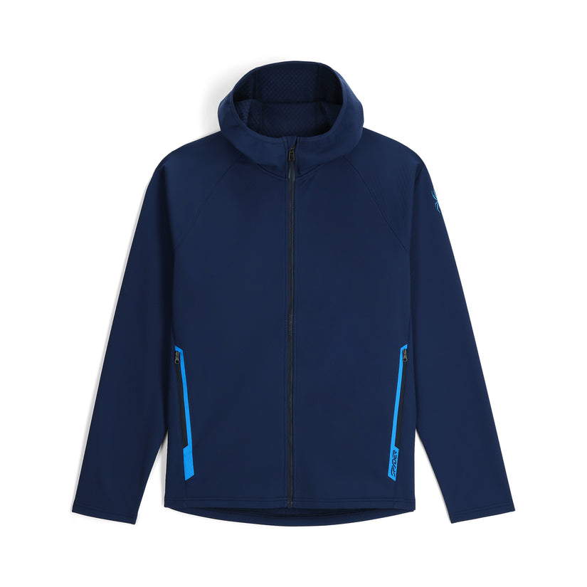 Mens Gridweb ShellFleece™ Hoodie - True Navy