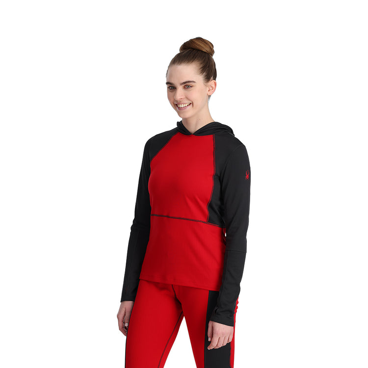 Womens Stretch Charger Hoodie - Pulse – Spyder