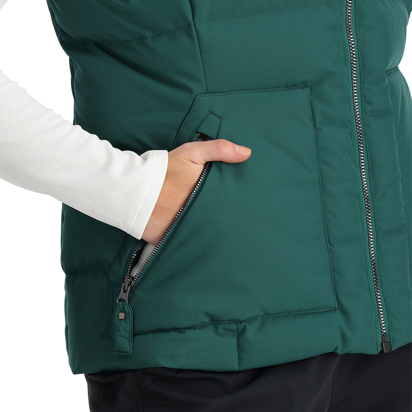 Womens Eastwood Vest - Cypress Green