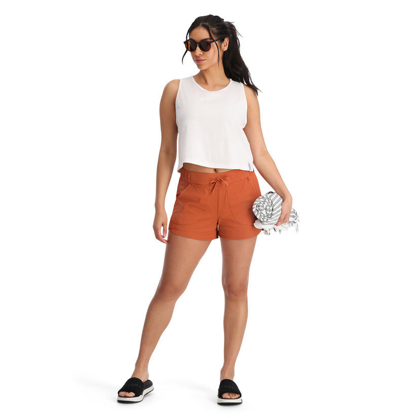 Womens Shift Short - Saddle