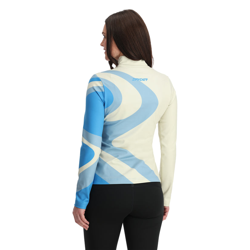 Womens Chute Turtleneck - Vanilla Latte