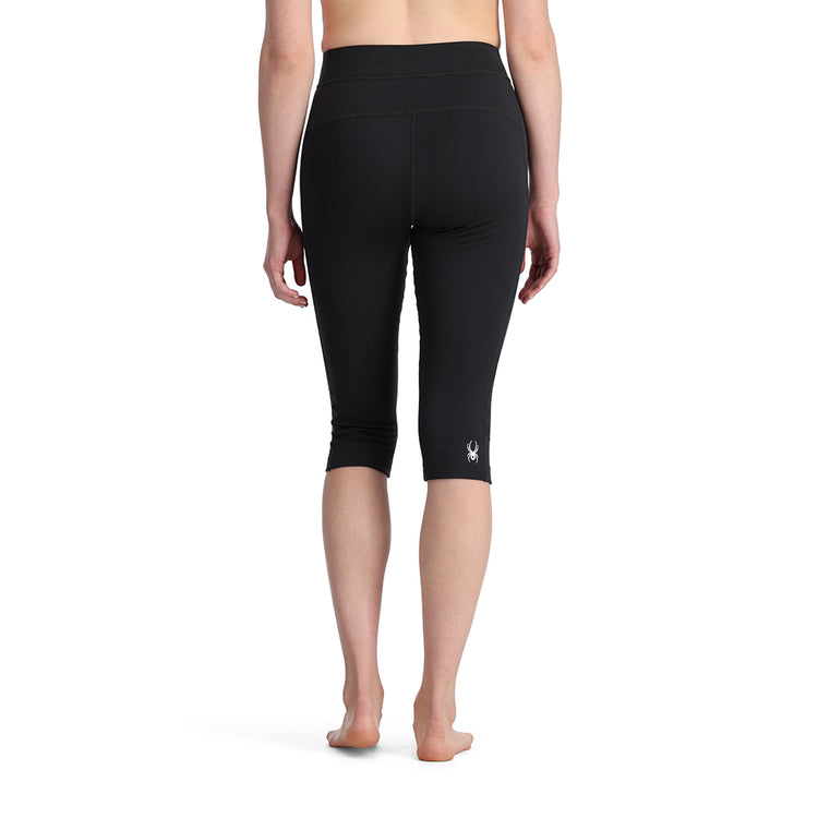 Womens Stretch Charger 3/4 Pants - Black – Spyder