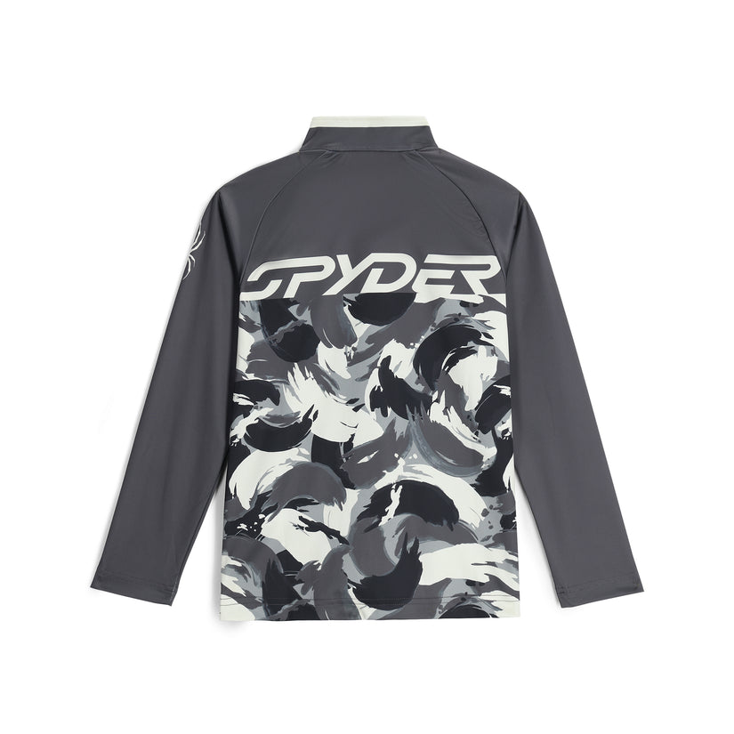 Boys Camo Half Zip - Polar