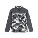 Boys Camo Half Zip - Polar