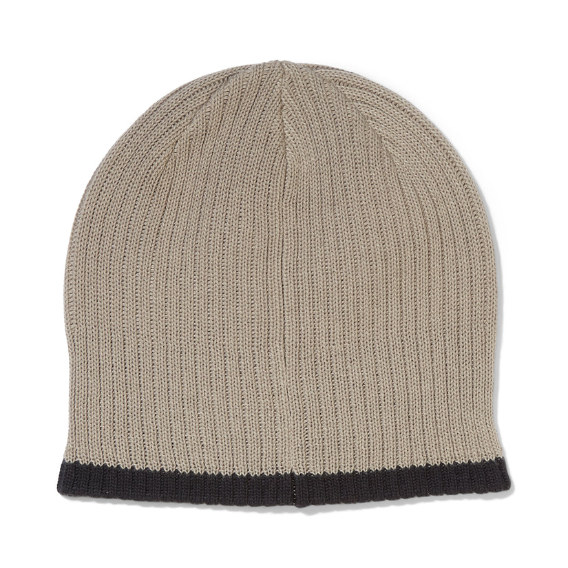 Mens Logo Beanie - Desert Taupe