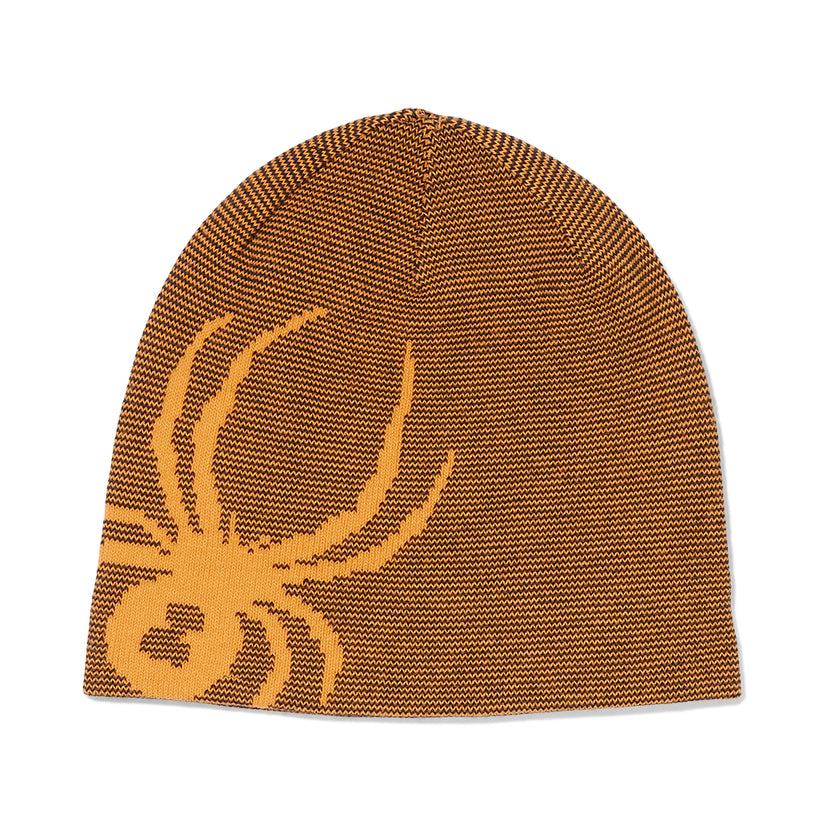 Mens Reversible Innsbruck Beanie - Saffron