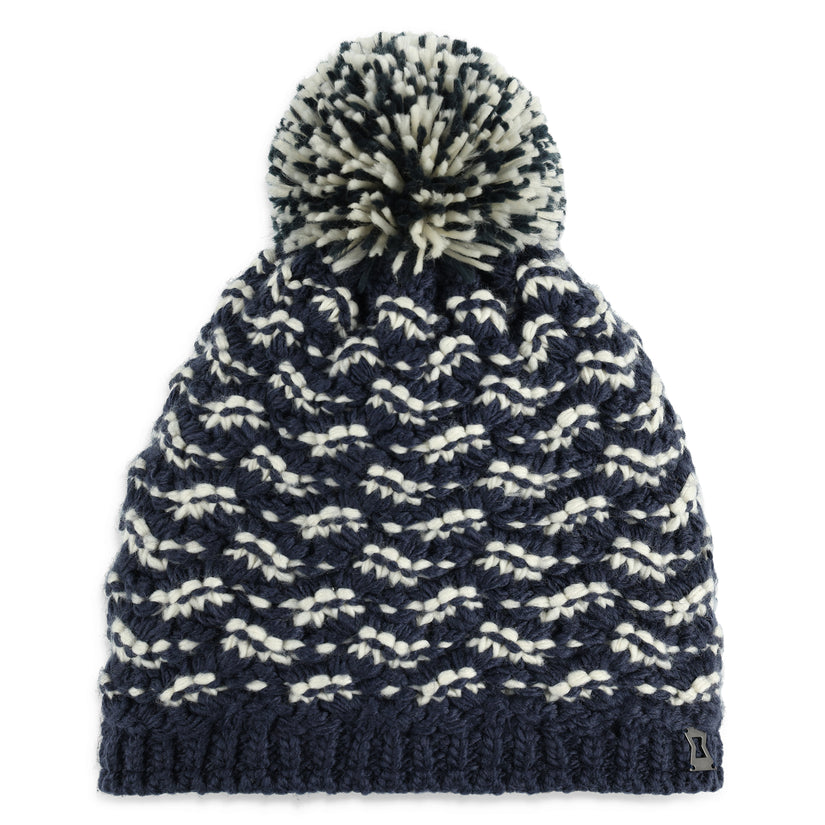 Womens Brrr Berry Pom - True Navy