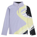 Girls Surface Half Zip - Violet Dust