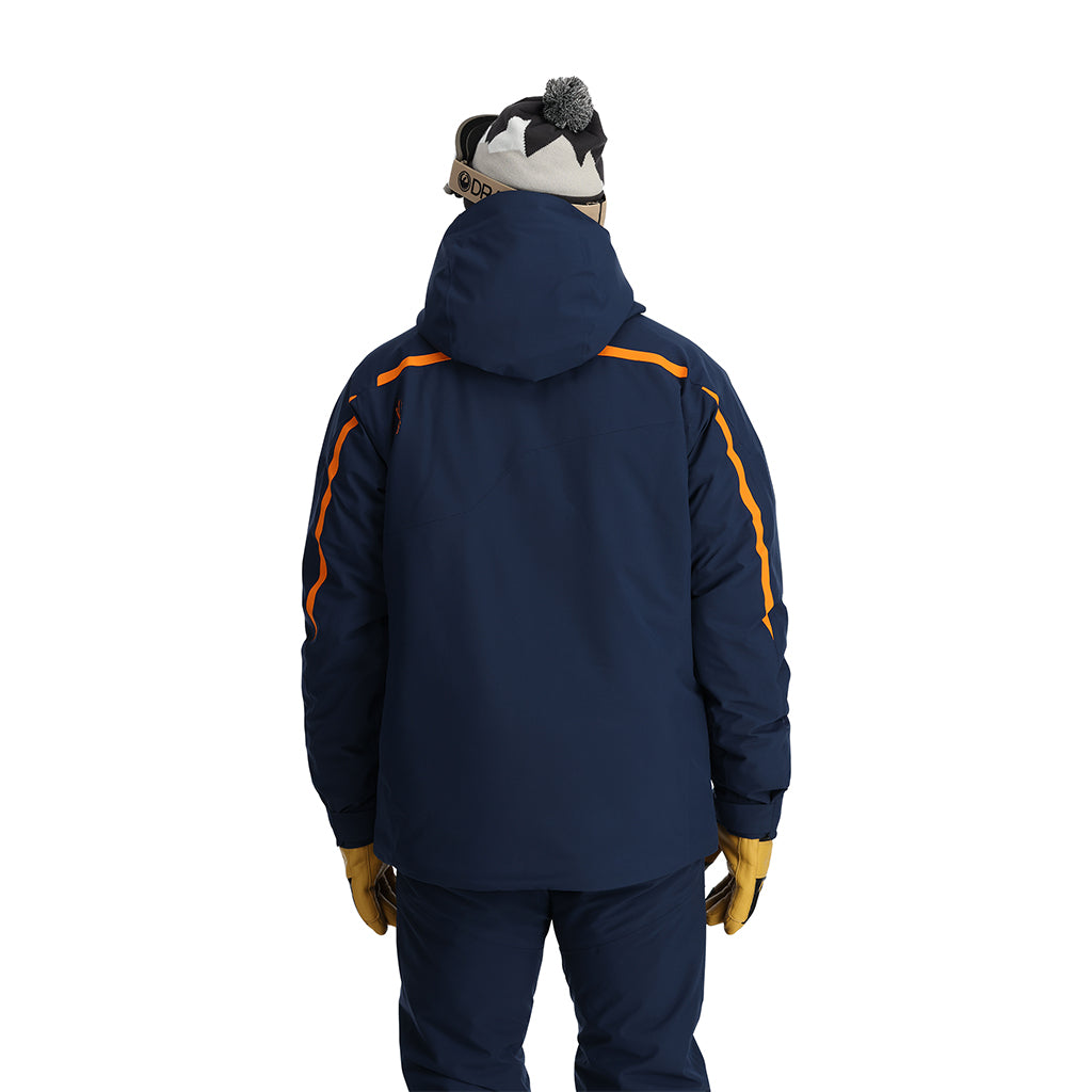 Spyder Men's Bandit Hooded Fleece Jacket - True Navy