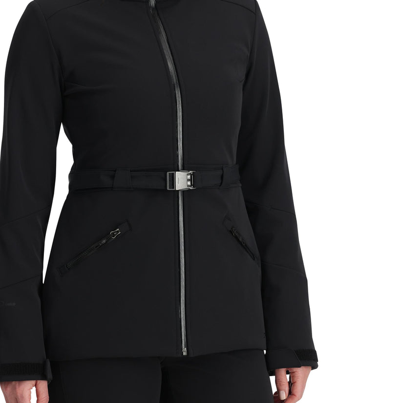 Womens Glacial Softshell - Black