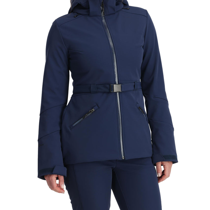 Womens Glacial Softshell - True Navy