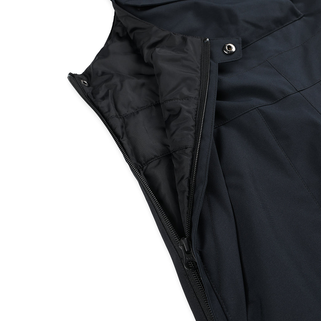 Spyder XT Winter Ski Pants Kids Youth Sz 16 Black Zipper Pockets Insulated  Logo