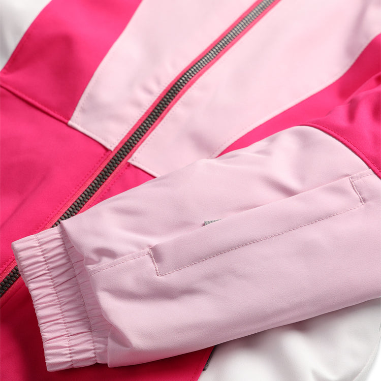 Buy Girls' Pink Colour Block Coatsandjackets Online | Next UK
