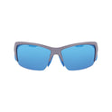 Semi-Rim Sport Wrap Sunglasses - Graphite