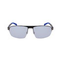 Trendy Semi-Rim Metal Sunglasses - Graphite