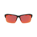 Modern Semi-Rim Square Sunglasses - Black