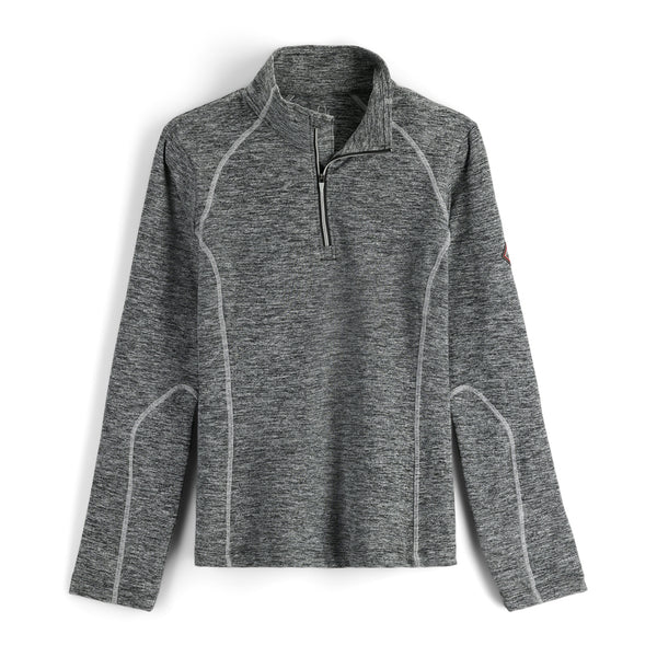 Accord Half Zip T-Neck - Black - Womens | Spyder