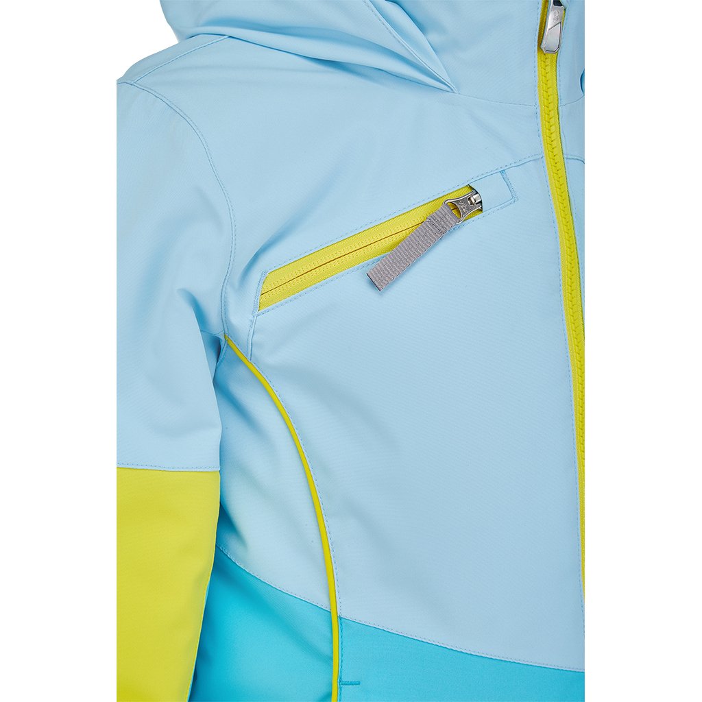 Conquer Insulated Ski Jacket - Bahama Blue (Blue) - Girls | Spyder