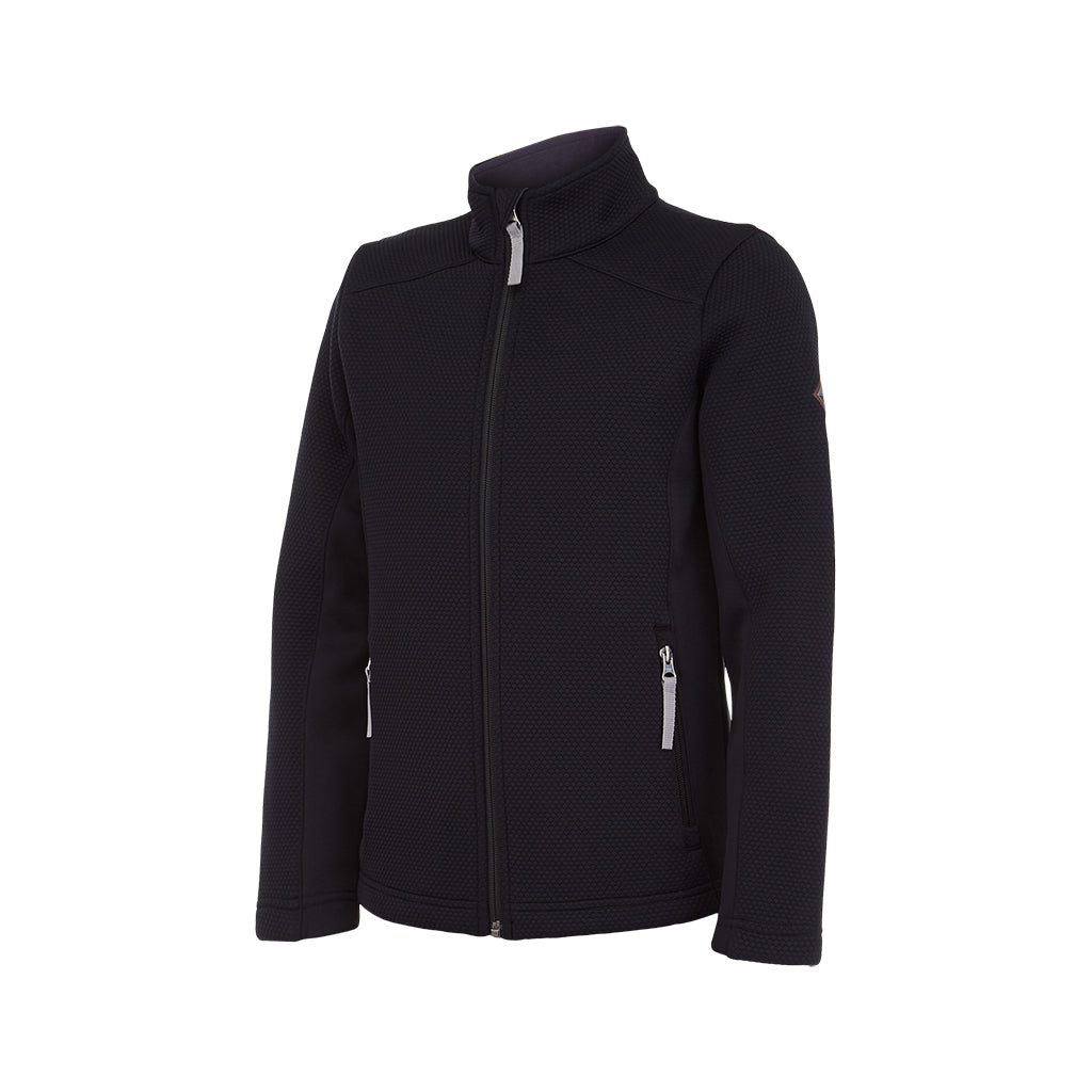 Encore Full Zip Fleece Jacket - Black - Girls | Spyder