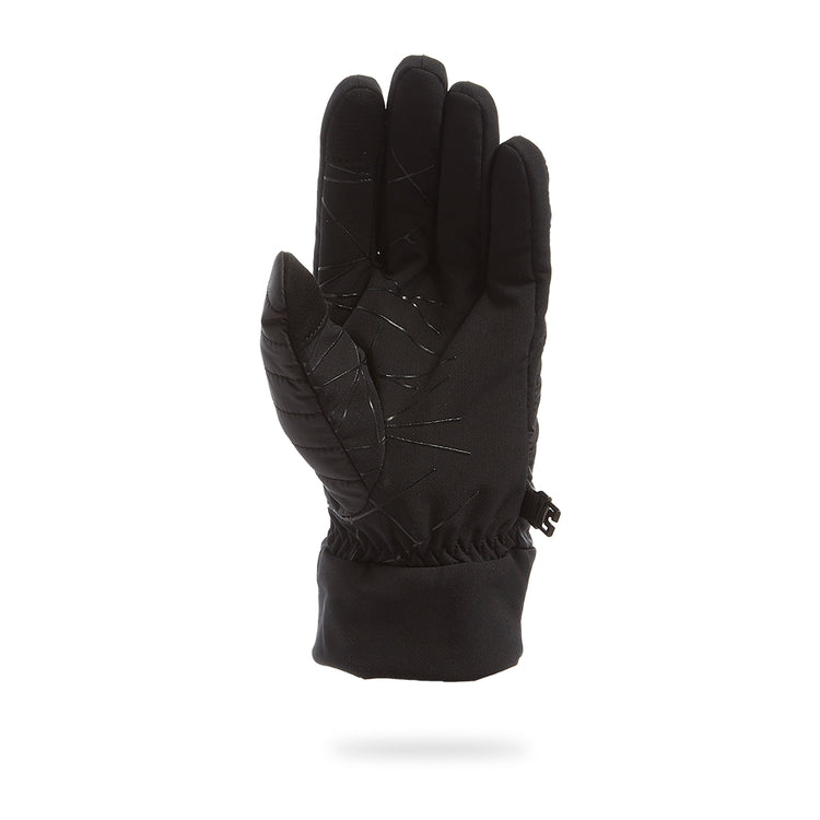 Glissade Hybrid Ski Glove - Black Black (Black) - Womens | Spyder