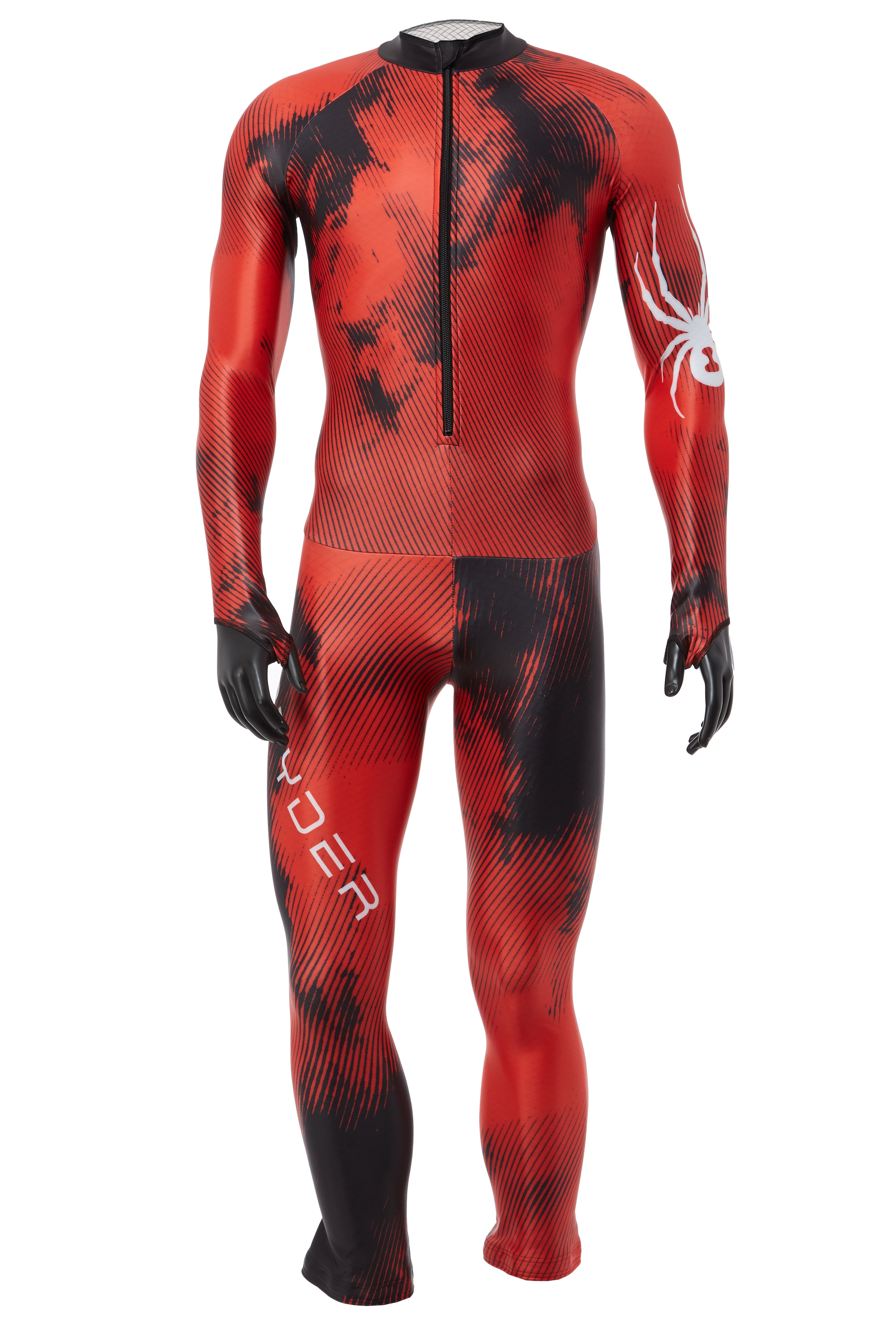 World Cup GS Ski Racing Suit - Volcano (Red) - Mens | Spyder