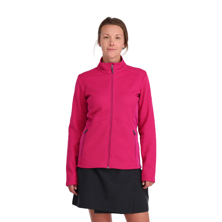  Spyder Bandita Full Zip Fleece Jacket Pulse 1 XS