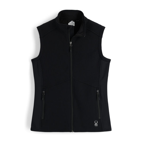 Bandita Fleece Vest - Black Black (Black) - Womens | Spyder