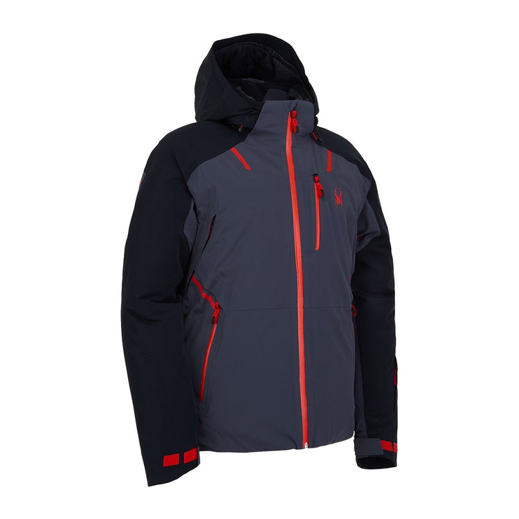 Avid Insulated Ski Jacket - Tannin Black (Beige) - Mens | Spyder