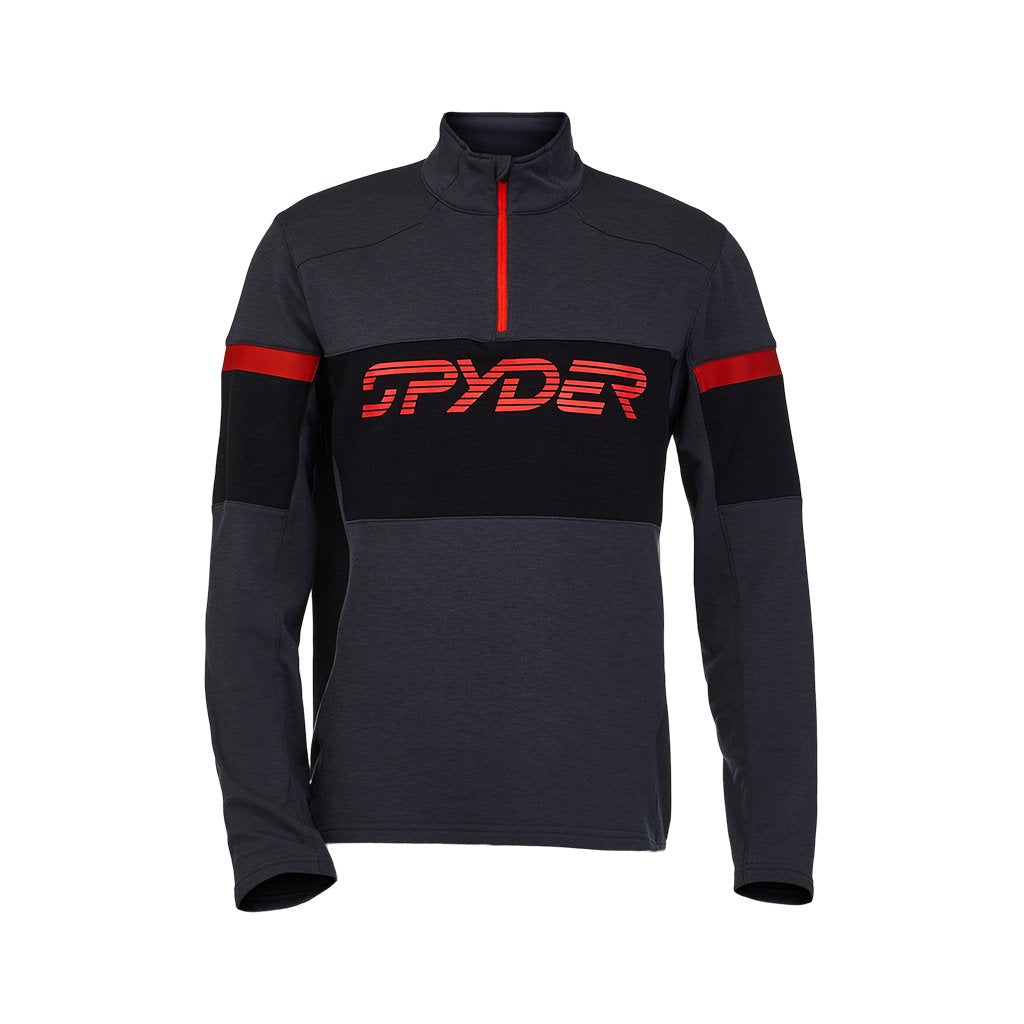 Mens Speed Half Zip - Ebony (2021) – Spyder