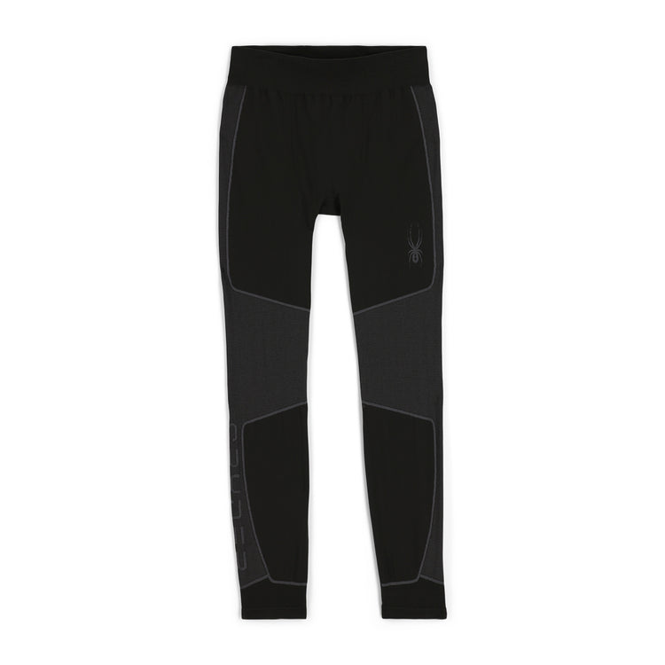 Spyder, Momentum baselayer pants, thermal pants, men, black Ski