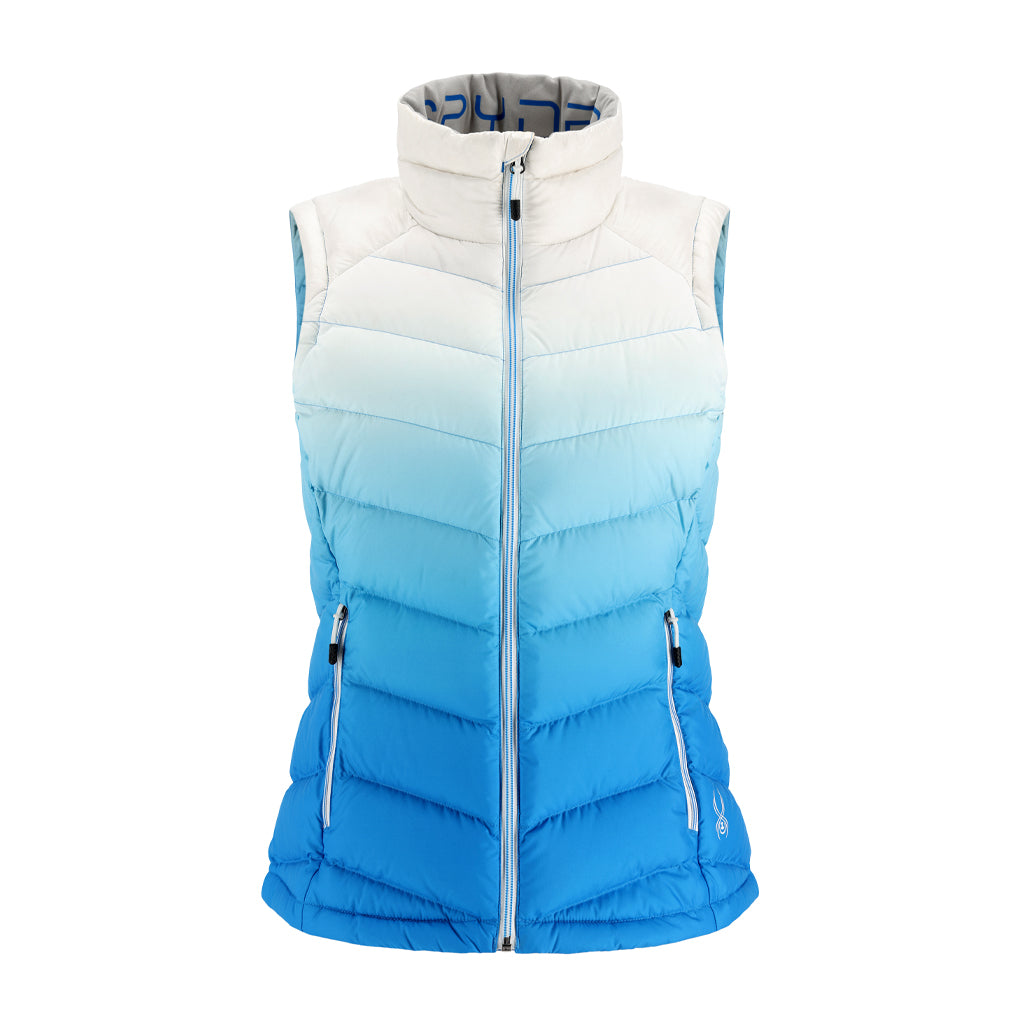 Timeless Vest Down Vest - Defrost Collegiate (Blue) - Womens | Spyder