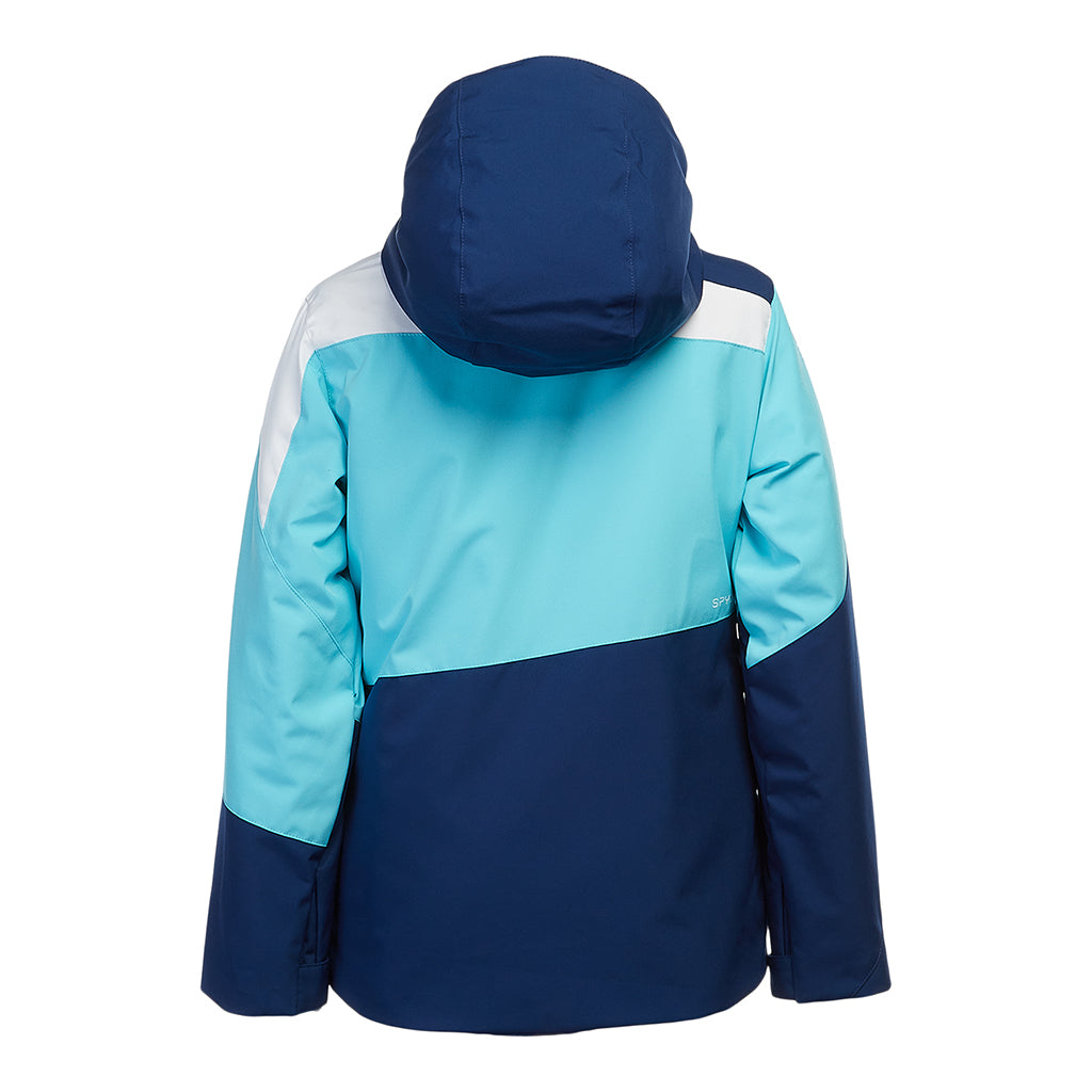 Zoey Insulated Ski Jacket - Abyss (Blue) - Girls | Spyder